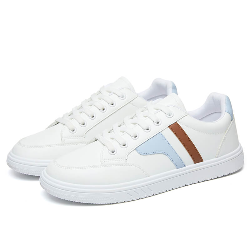 60008 Lace Up White Shoes for Unisex