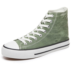 2309 Green High Top Canvas Shoes