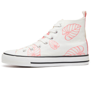 2311 Pink High Top Canvas Shoes