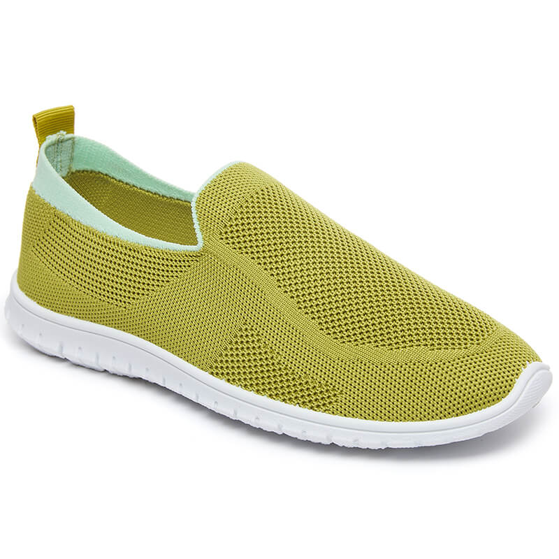 60075 Mesh Slip On Flats For Women
