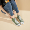2309 Green High Top Canvas Shoes