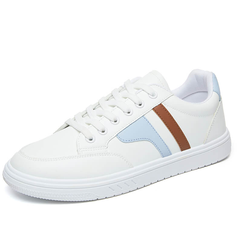 60008 Lace Up White Shoes for Unisex